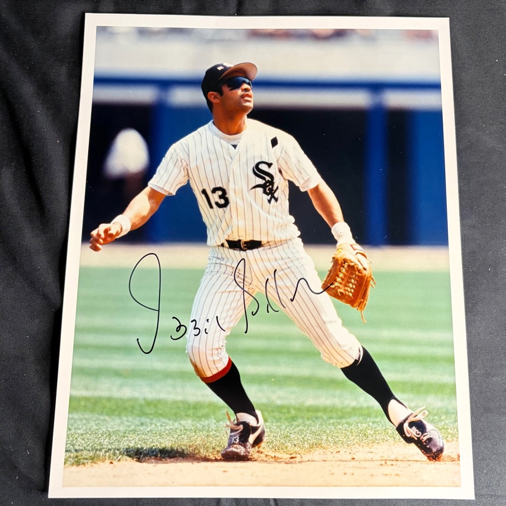 Ozzie Guillen Signed Chicago White Sox #13 8x10 Photo Autograph No COA